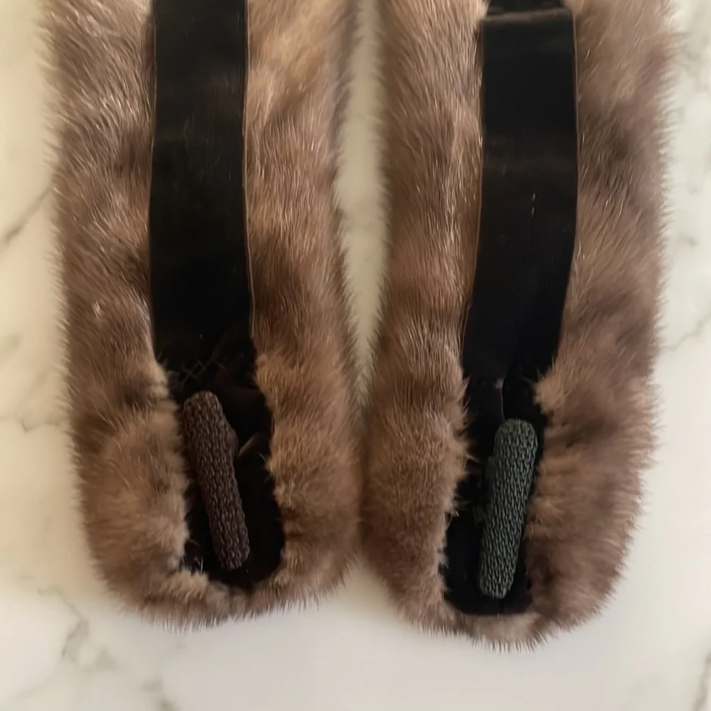 1950's Mink Fur Scarf